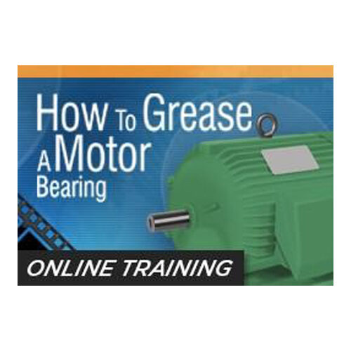 noria how to grease a motor bearing